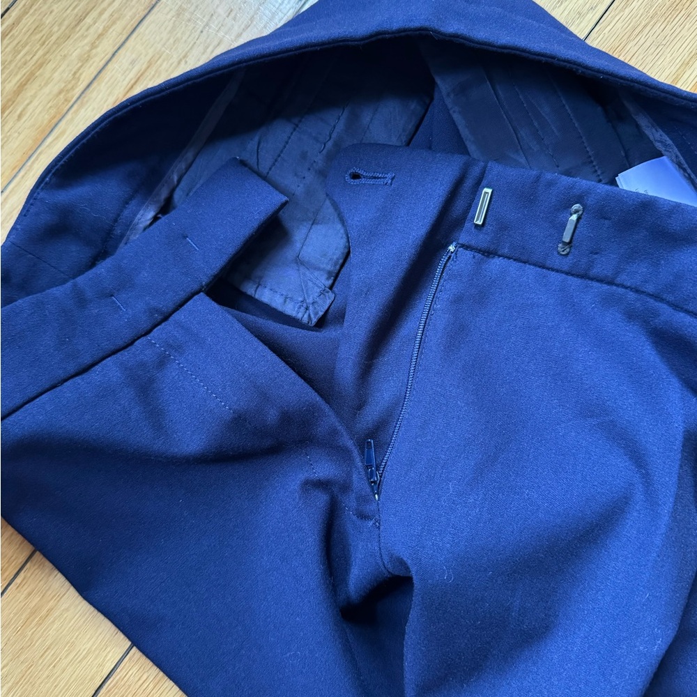 Anne Klein Navy Blue Suit Set - Picture 6 of 7
